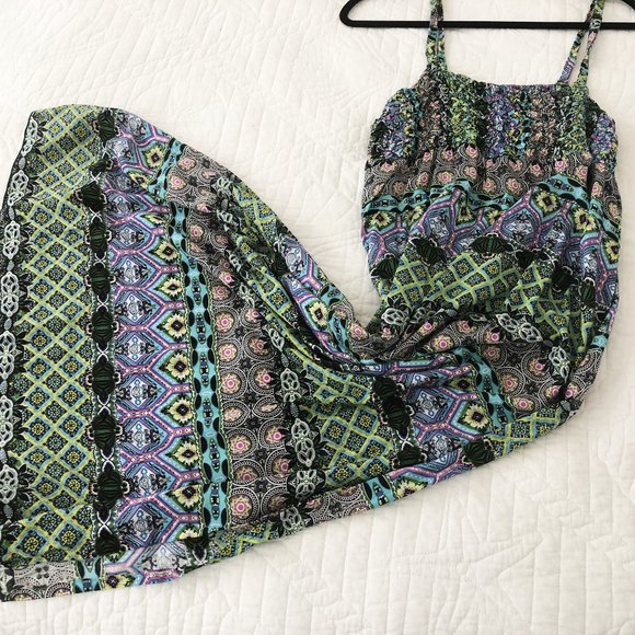 Multi-Print Sundress - Picture 1 of 3